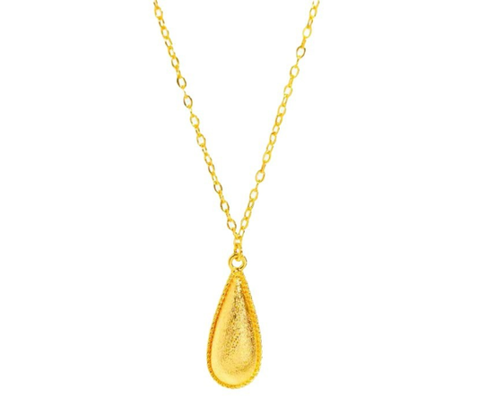 [MonoGleam]Gold-Plated Teardrop Necklaces