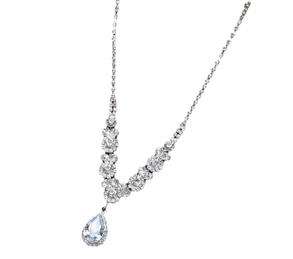 [MonoGleam]Elegant Zircon Waterdrop Necklaces