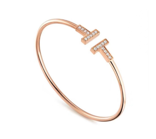 [MonoGleam]Rose Gold Titanium Bracelets