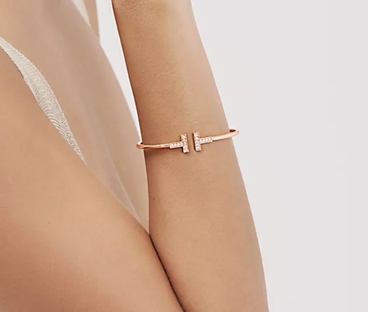 [MonoGleam]Rose Gold Titanium Bracelets