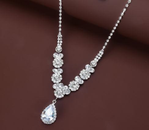 [MonoGleam]Elegant Zircon Waterdrop Necklaces