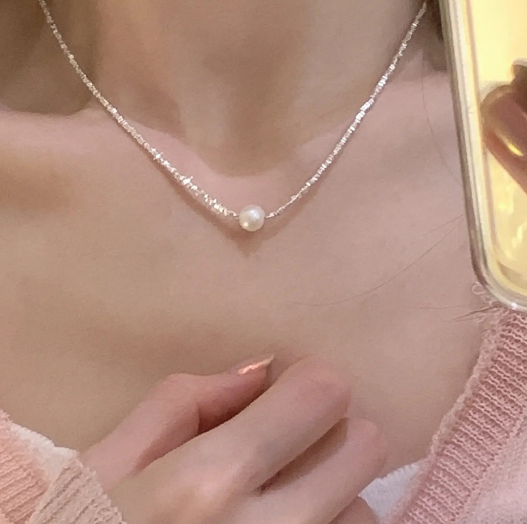 [MonoGleam]Pearl Pendant Necklaces